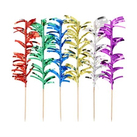 Decoprikkers 20cm verschillende kleuren Palm Leaf - Horecavoordeel.com