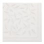 Servetten ROYAL Collection 1/4 vouw 40cm x 40cm Wit New Mediterran
