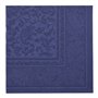 Servetten ROYAL Collection 1/4 vouw 40cm x 40cm Donkerblauw Ornaments