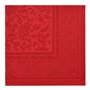 Servetten ROYAL Collection 1/4 vouw 40cm x 40cm Bordeaux Ornaments