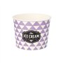 IJsbekers Karton rond 500ml Ø 11cm x 8,3cm Fruit - Horecavoordeel.com
