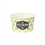 IJsbekers Karton rond 125ml Ø 8cm x 4,8cm Fruit