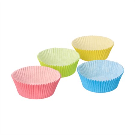 Bakvormpjes Ø 5cm x 2,5cm kleuren assortiment