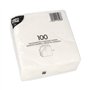Servetten 1-laags 1/4 vouw 33cm x 33cm Wit