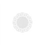 Druppelvangers rond Ø 12cm Wit - Horecavoordeel.com