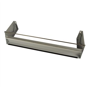 Folie dispenser 1 vak voor 45cm brede rollen - Horecavoordeel.com