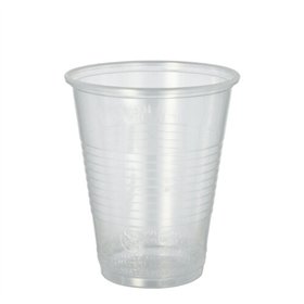 Drinkbekers PP 0,3 l Ø 9,5cm x 11,1cm Transparant met schuimkraag