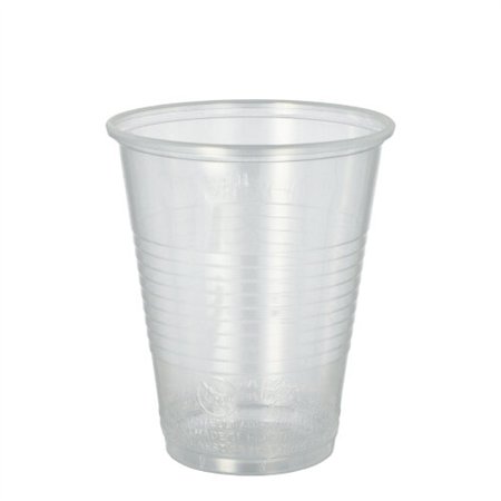 Drinkbekers PP 0,3 l Ø 9,5cm x 11,1cm Transparant met schuimkraag