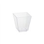 Fingerfood Amuse - Schaaltjes PS rechthoekig 50ml 5cm x 4,5cm x 4,5cm Glashelder - Horecavoordeel.com