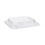 Deksels voor Lunchboxen PET vierkant 2,5cm x 16,2cm x 16,2cm Transparant