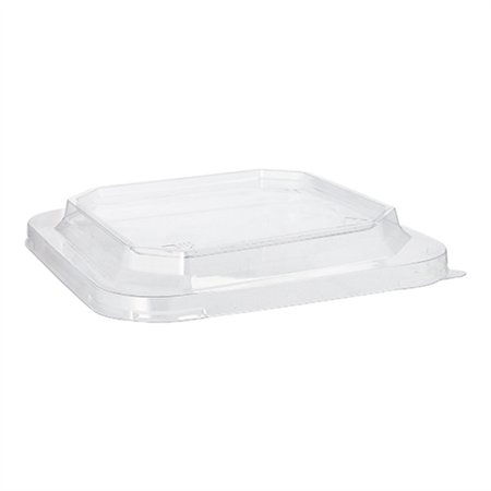 Deksels voor Lunchboxen PET vierkant 2,5cm x 18cm x 18cm Transparant - Horecavoordeel.com