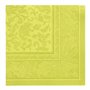 Servetten ROYAL Collection 1/4 vouw 40cm x 40cm Lime Ornaments