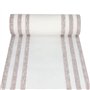 Tafellopers stofkarakter PV-Tissue Mix ROYAL Collection 24 m x 40cm Mocca Lines