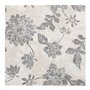 Servetten ROYAL Collection 1/4 vouw 40cm x 40cm antraciet Flowers - Horecavoordeel.com