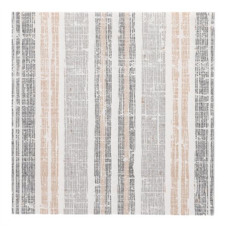 Servetten ROYAL Collection 1/4 vouw 40cm x 40cm Grijs Stripes - Horecavoordeel.com