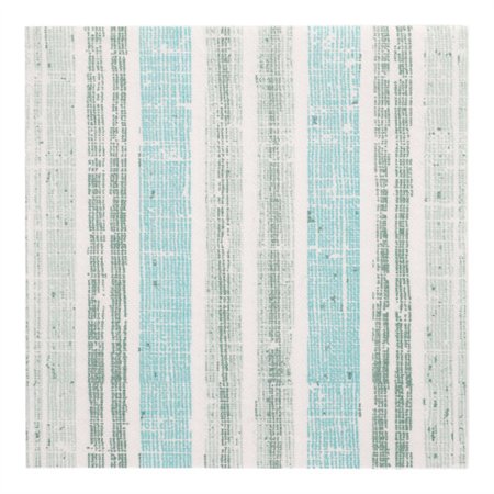 Servetten ROYAL Collection 1/4 vouw 40cm x 40cm Donkergroen Stripes