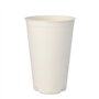 Drinkbekers Suikerriet Pure 0,4 l Ø 9cm x 13cm Wit voor warme dranken - Horecavoordeel.com