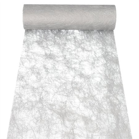 Tafellopers Sizoflor 25 m x 30cm Zilver