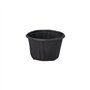 Sausbakjes Papier 25ml Ø 4,4cm x 2,8cm Zwart
