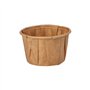 Sausbakjes Papier Pure 50ml Ø 5,8cm x 3,5cm Bruin - Horecavoordeel.com