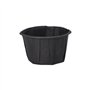 Sausbakjes Papier 50ml Ø 5,8cm x 3,5cm Zwart - Horecavoordeel.com