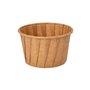Sausbakjes Papier Pure 90ml Ø 6,6cm x 4,2cm Bruin - Horecavoordeel.com