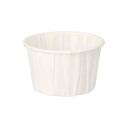 Sausbakjes Papier Pure 110ml Ø 7cm x 4,2cm Wit - Horecavoordeel.com