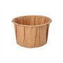 Sausbakjes Papier Pure 110ml Ø 7cm x 4,2cm Bruin - Horecavoordeel.com