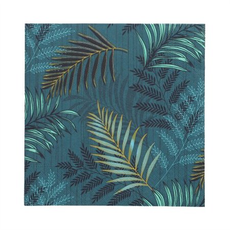 Servetten 3-laags 1/4 vouw 33cm x 33cm Jungle Leaves
