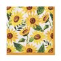 Servetten 3-laags 1/4 vouw 33cm x 33cm Sunflowers - Horecavoordeel.com