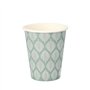 Drinkbekers Karton To Go 0,2 l Ø 8cm x 9,1cm Lövdans - Horecavoordeel.com