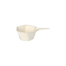Fingerfood Amuse - Schaaltjes Suikerriet Pure 25ml 3cm x 9,5cm x 6,3cm Wit Hexagon - Horecavoordeel.com