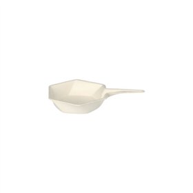 Fingerfood Amuse - Schaaltjes Suikerriet Pure 15ml 1,5cm x 9,5cm x 6,3cm Wit Hexagon - Horecavoordeel.com