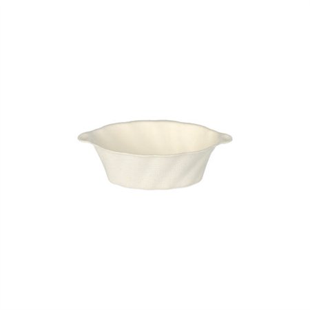Fingerfood Amuse - Schaaltjes Suikerriet Pure 40ml 3cm x 9,5cm x 6cm Wit Wave - Horecavoordeel.com
