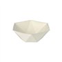 Schalen Suikerriet Pure hexagonaal 400ml 5cm x 16cm x 14cm Wit Diamond - Horecavoordeel.com