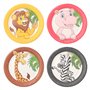 Borden Karton rond Ø 23cm Jungle mixed - Horecavoordeel.com
