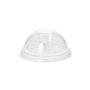 Deksels PET rond Ø 9cm x 4,5cm Glashelder zonder gat