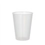 Drinkbekers herbruikbaar PP 0,2 l Ø 7,5cm x 9,6cm Transparant Onbreekbaar - Horecavoordeel.com