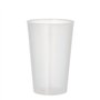 Drinkbekers herbruikbaar PP 0,3 l Ø 8cm x 11,7cm Transparant Onbreekbaar