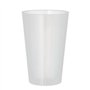 Drinkbekers herbruikbaar PP 0,4 l Ø 8,6cm x 12,9cm Transparant Onbreekbaar