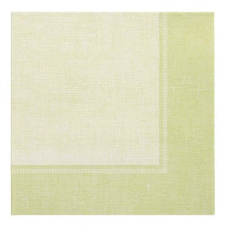Servetten ROYAL Collection 1/4 vouw 40cm x 40cm lichtgroen Linum