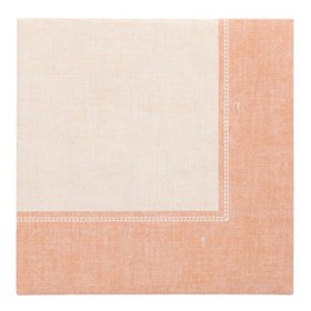 Servetten ROYAL Collection 1/4 vouw 40cm x 40cm Terracotta Linum