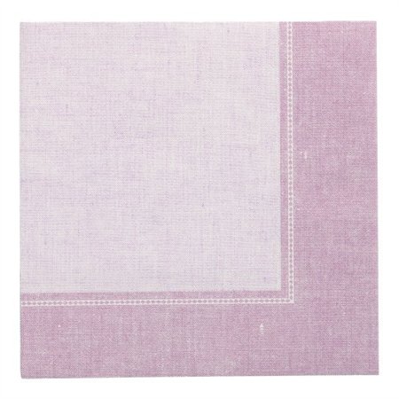 Servetten ROYAL Collection 1/4 vouw 40cm x 40cm Lila Linum
