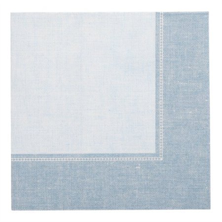 Servetten ROYAL Collection 1/4 vouw 40cm x 40cm arctisch Blauw Linum