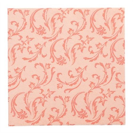 Servetten ROYAL Collection 1/4 vouw 40cm x 40cm Nectarine Damascato