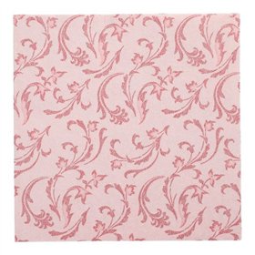 Servetten ROYAL Collection 1/4 vouw 40cm x 40cm Bordeaux Damascato