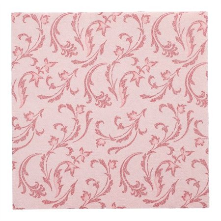 Servetten ROYAL Collection 1/4 vouw 40cm x 40cm Bordeaux Damascato