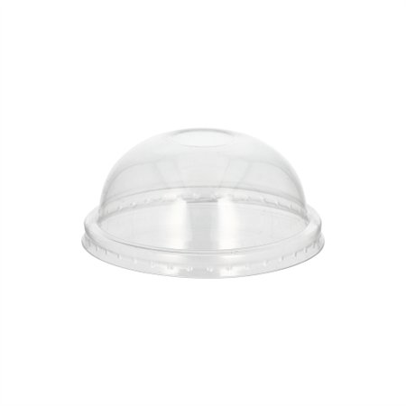 Dome deksel voor soepbeker PET rond Ø 9,8cm x 4cm Transparant
