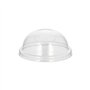Dome deksel voor soepbeker PET rond Ø 9,8cm x 4cm Transparant