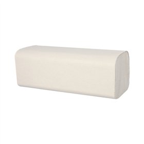 Handdoekjes Tissue V-vouw 23cm x 25cm Wit 2-laags - Horecavoordeel.com